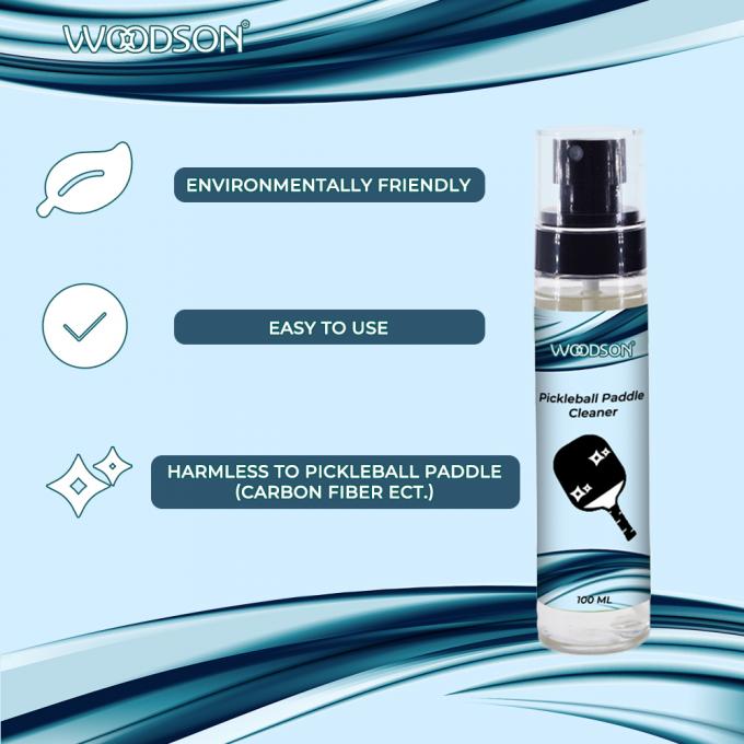 WOODSON Professional Pickleball Paddle Cleaner - ปลอดภัยสําหรับพื้นผิวใยคาร์บอน 3