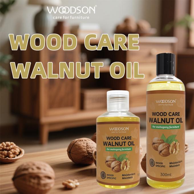 น้ํามันดูแลเฟอร์นิเจอร์สําหรับไม้ 150 มิลลิลิตร Walnut Mahogany Treatment น้ํามันดูแลไม้ธรรมชาติ บํารุงความอ่อนแอ 3